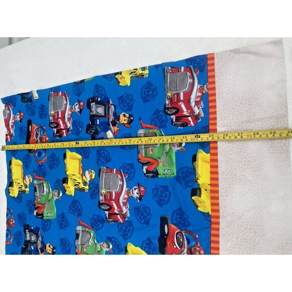 Kids Paw Patrol Handmade Standard Pillow Case SET of 2! Red & Blue -Chase Rubble - Picture 4 of 11